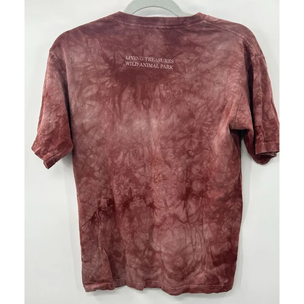 The Mountain Find 8 Horses T-Shirt Gardner Russet Tie Dye Western XL
